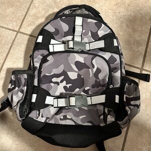 Mackenzie Gray Classic Camo Reflective Backpack Pottery Barn Kids